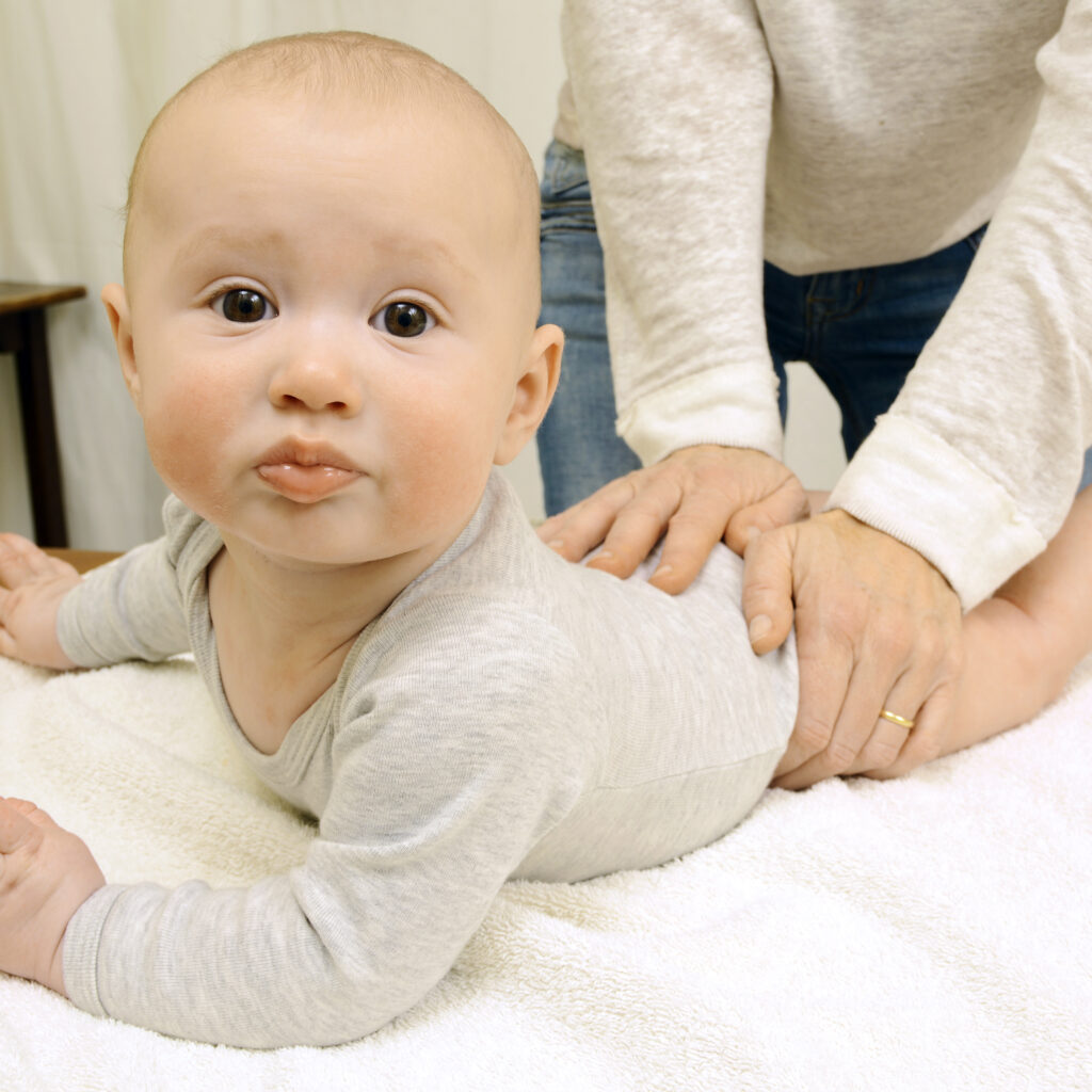 chiropractic adjustment baby